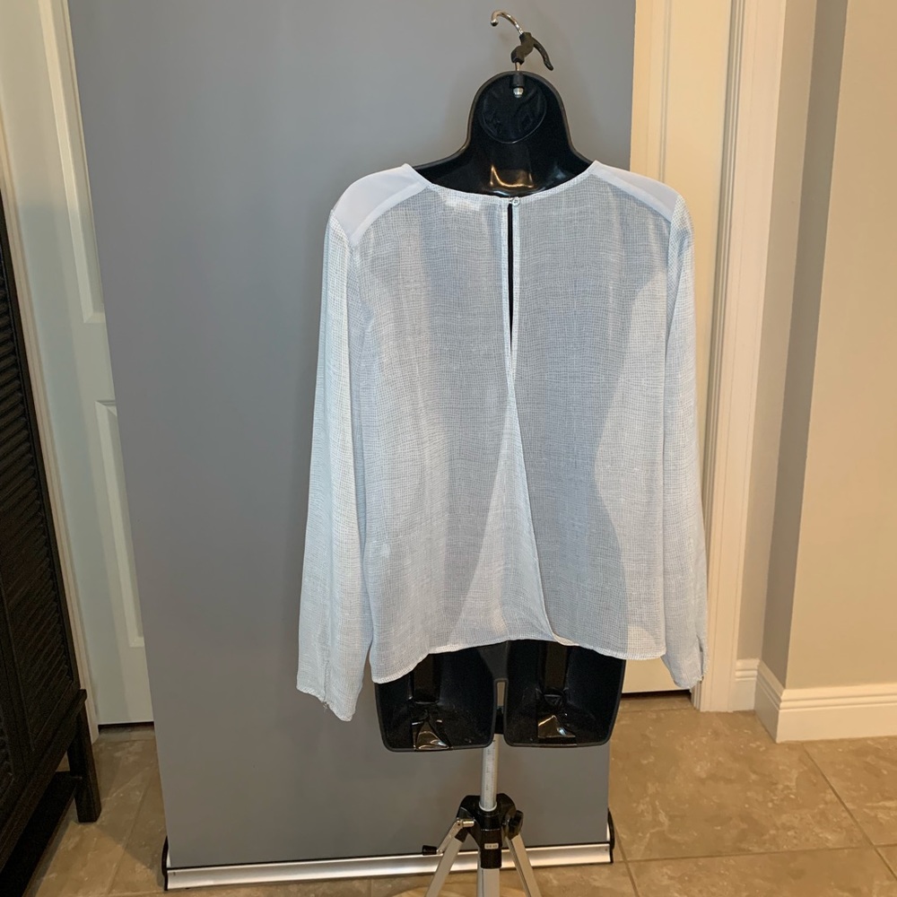 Sheer Filmy Fabric Top - Picture 2 of 3